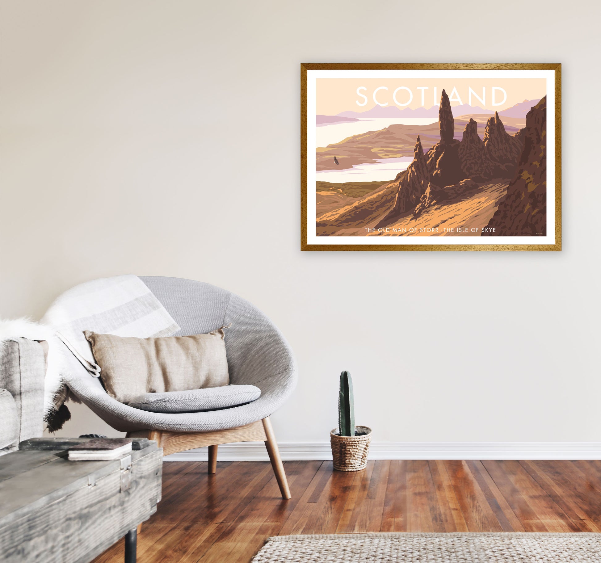 Scotland by Stephen Millership A1 Print Only