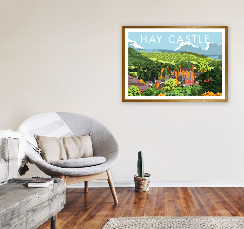 Hay Castle by Stephen Millership A1 Print Only