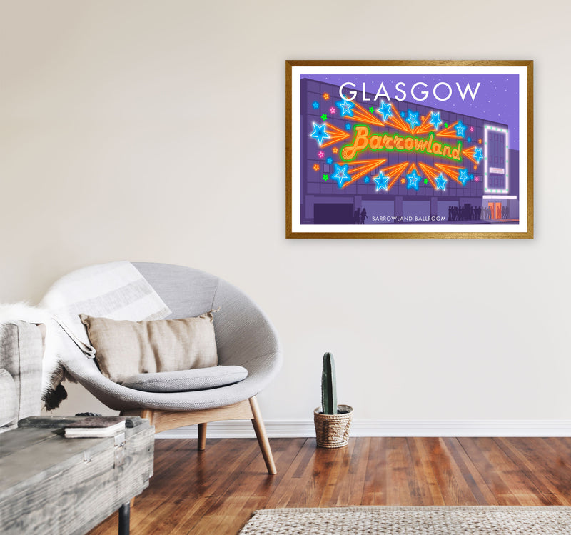 Barrowland Ballroom Glasgow Art Print by Stephen Millership A1 Print Only