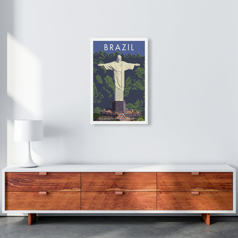 Brazil Travel Art Print By Stephen Millership A2 Canvas