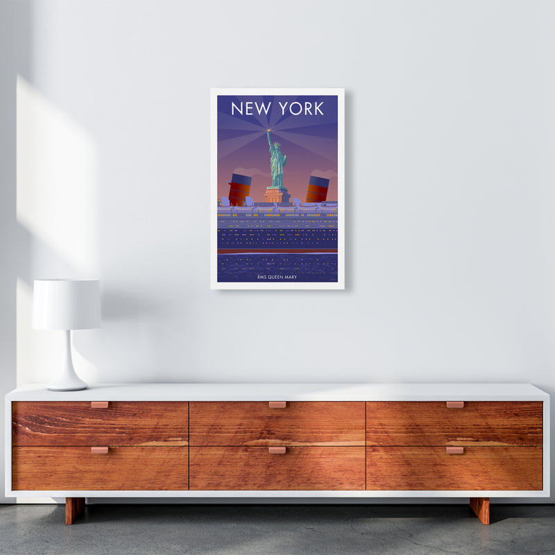 New York Travel Art Print By Stephen Millership A2 Canvas