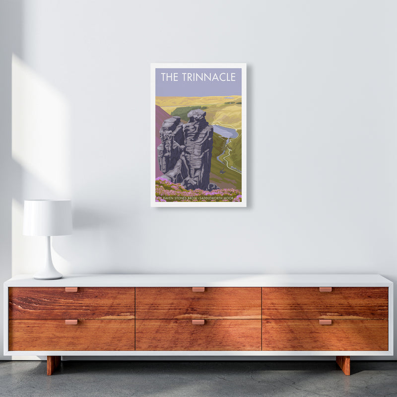 Saddleworth Trinnacle Travel Art Print By Stephen Millership A2 Canvas