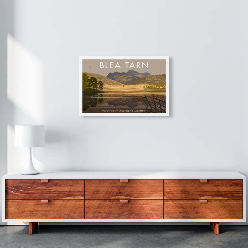 The Lakes Blea Tarn Travel Art Print By Stephen Millership A2 Canvas