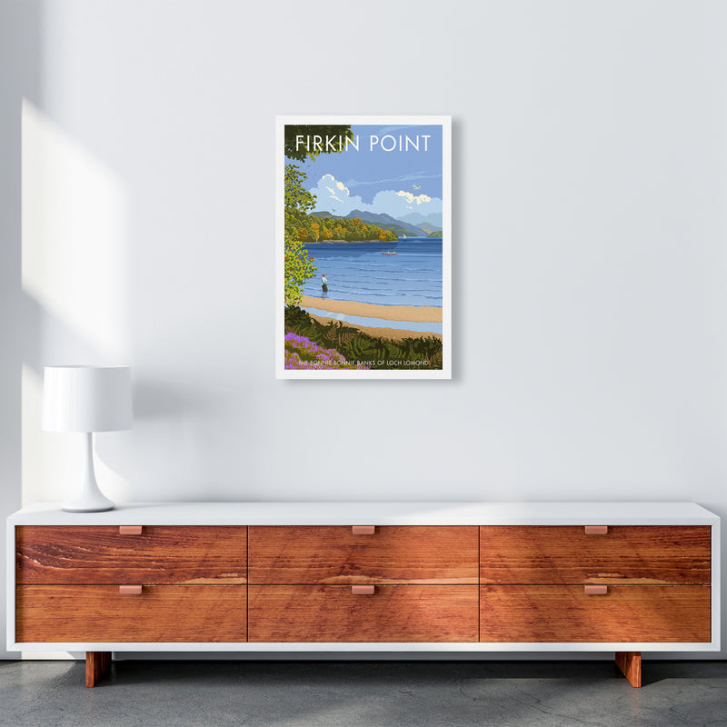 Firkin Point Art Print by Stephen Millership A2 Canvas