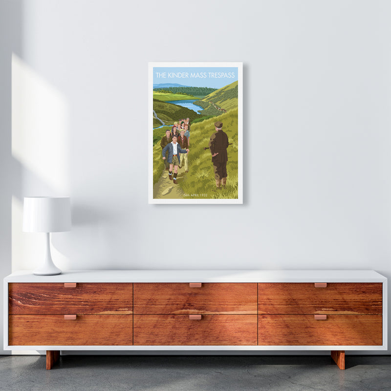 The Peak District Kinder Trespass Art Print by Stephen Millership A2 Canvas