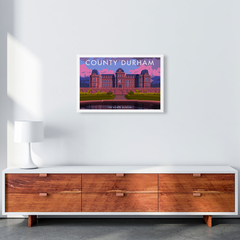County Durham by Stephen Millership A2 Canvas