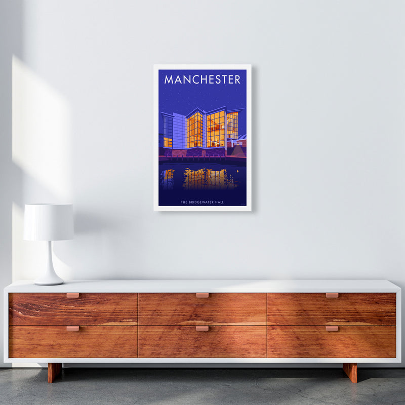Manchester by Stephen Millership A2 Canvas