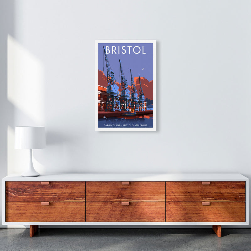 Bristol Waterfront Art Print by Stephen Millership A2 Canvas
