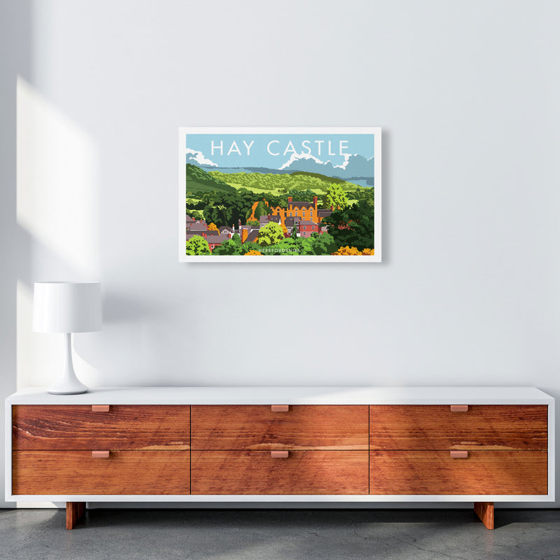 Hay Castle by Stephen Millership A2 Canvas