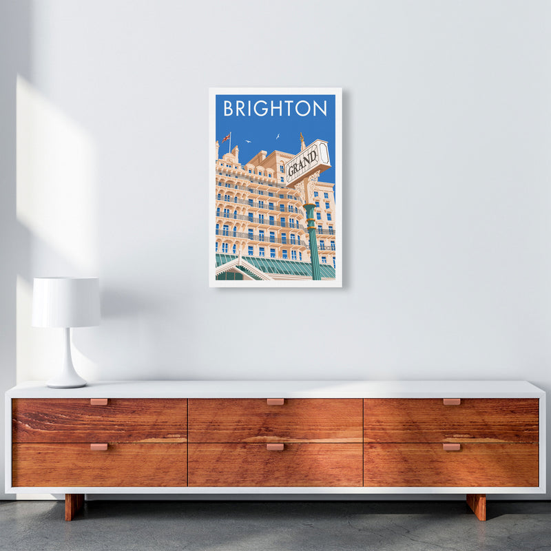 Grand Hotel Brighton Art Print by Stephen Millership A2 Canvas