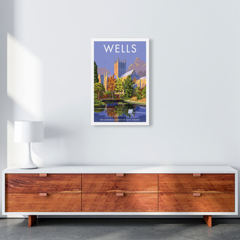 Wells Art Print by Stephen Millership A2 Canvas
