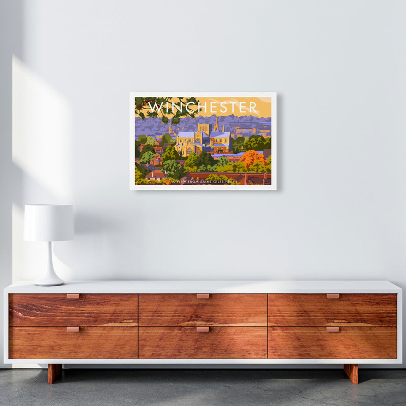Winchester Art Print by Stephen Millership A2 Canvas