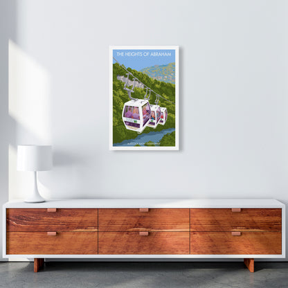 The Heights Of Abraham Art Print by Stephen Millership A2 Canvas