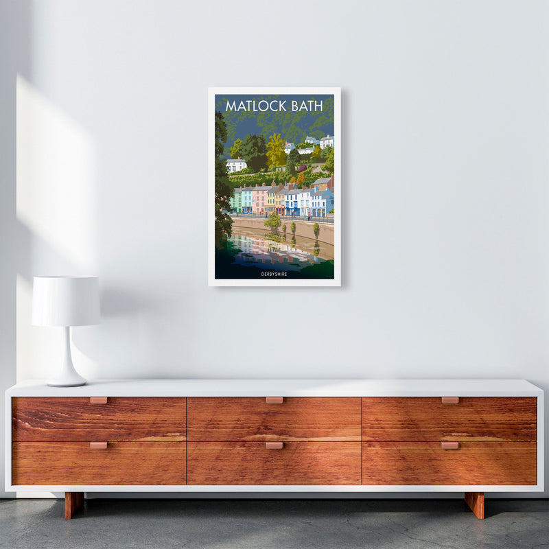 Matlock Bath Art Print by Stephen Millership A2 Canvas