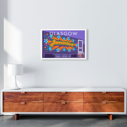 Barrowland Ballroom Glasgow Art Print by Stephen Millership A2 Canvas