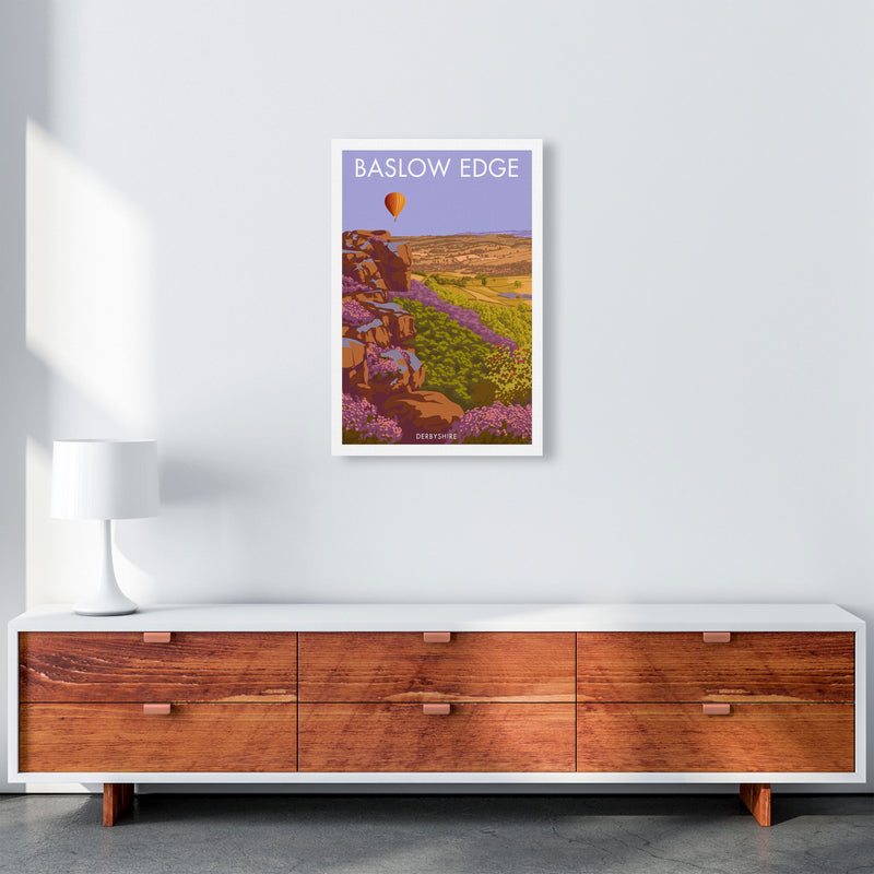 Baslow Edge Derbyshire Travel Art Print by Stephen Millership A2 Canvas