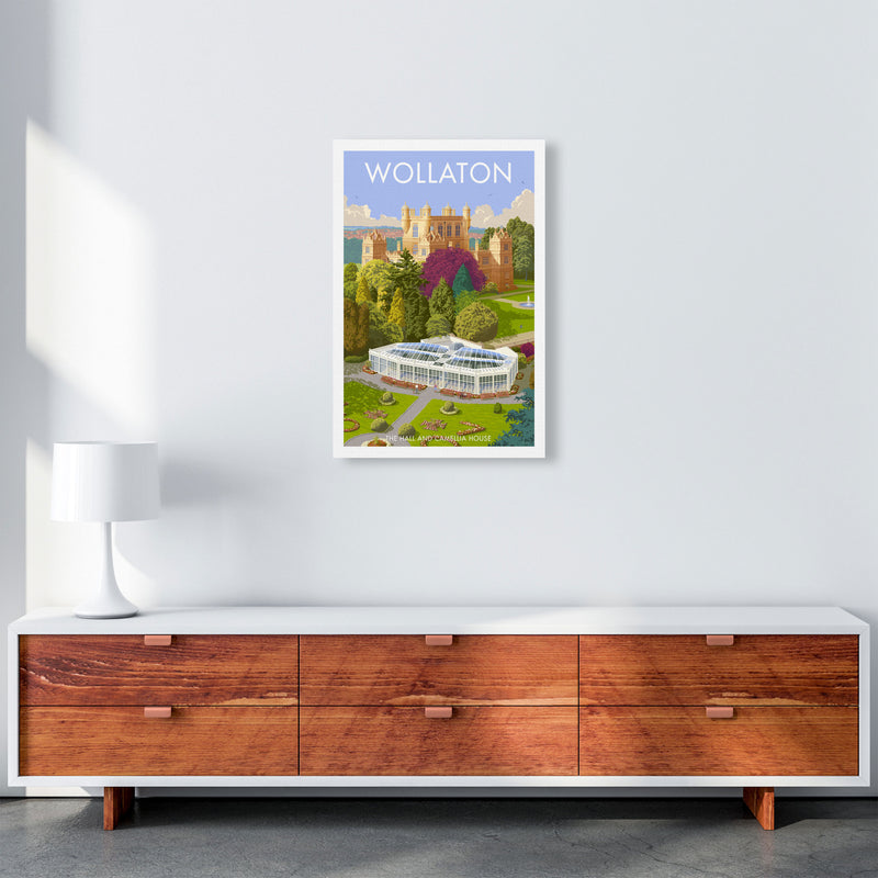 Nottingham Wollaton Hall Art Print by Stephen Millership 40x50 Travel Canvas