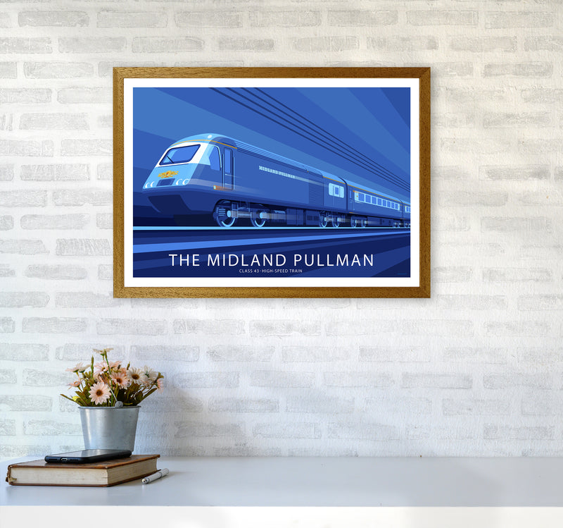 Hst Pulman Travel Art Print By Stephen Millership A2 Print Only