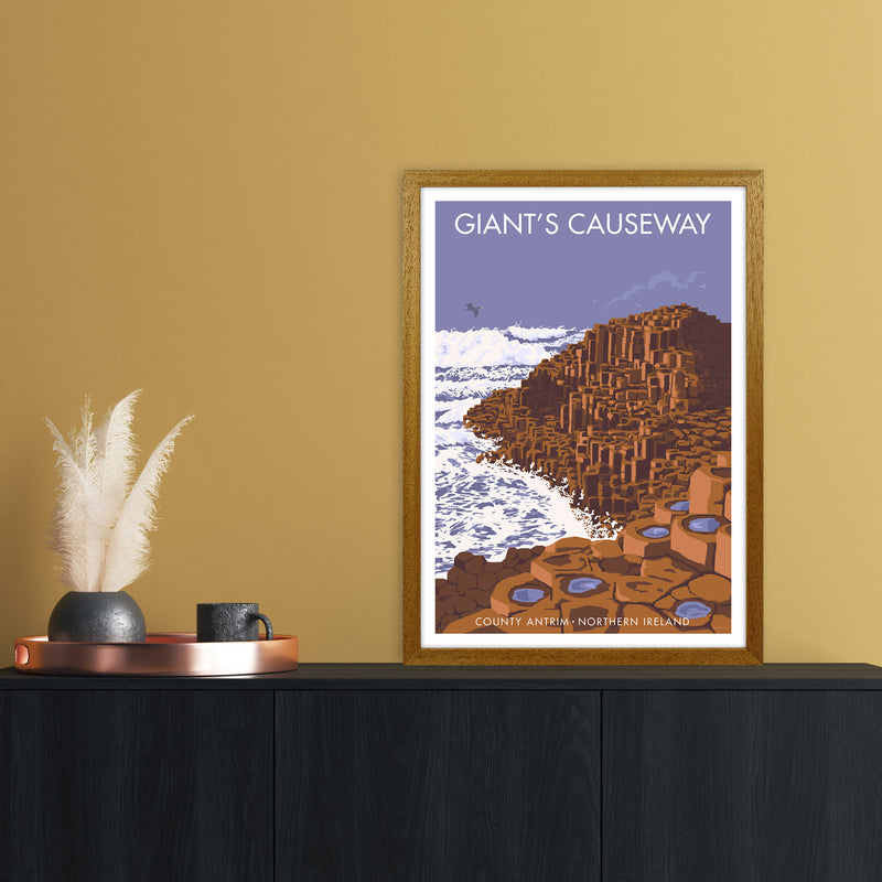 NI Giant'S Causeway Art Print by Stephen Millership A2 Print Only
