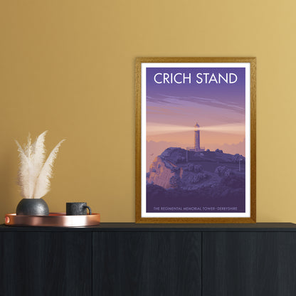 Derbyshire Crich Stand Art Print by Stephen Millership A2 Print Only