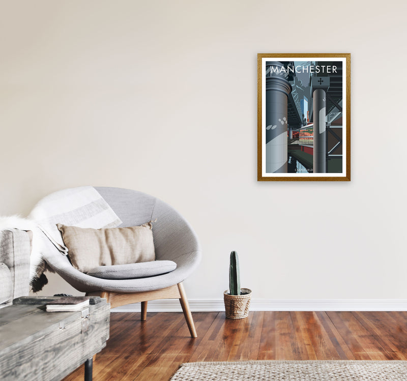 Manchester by Stephen Millership A2 Print Only