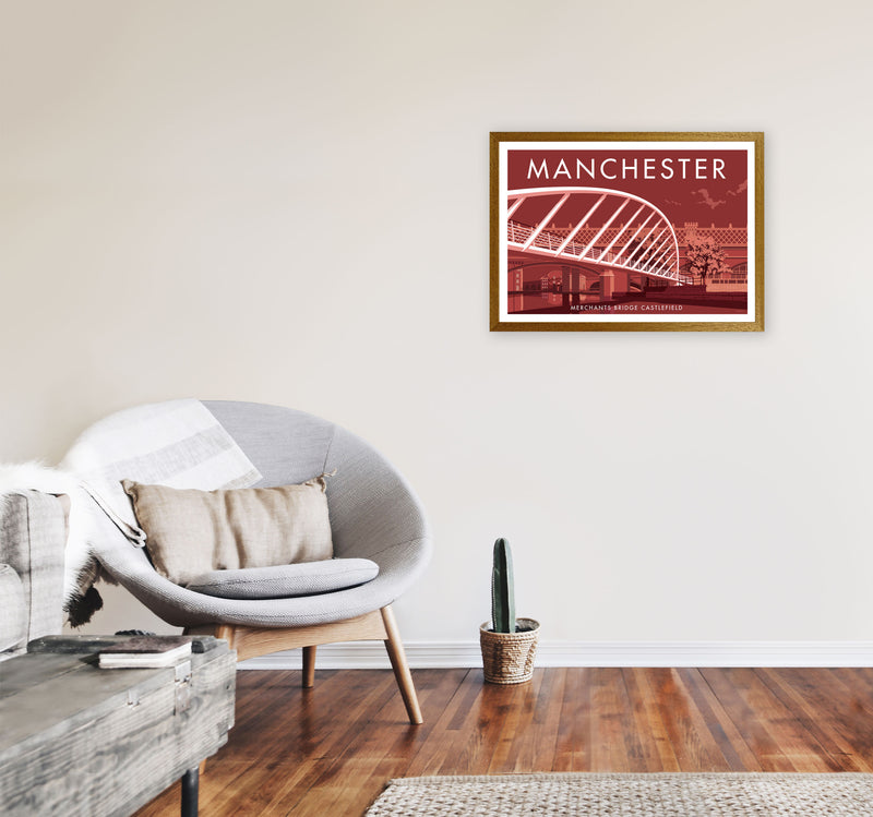Manchester by Stephen Millership A2 Print Only