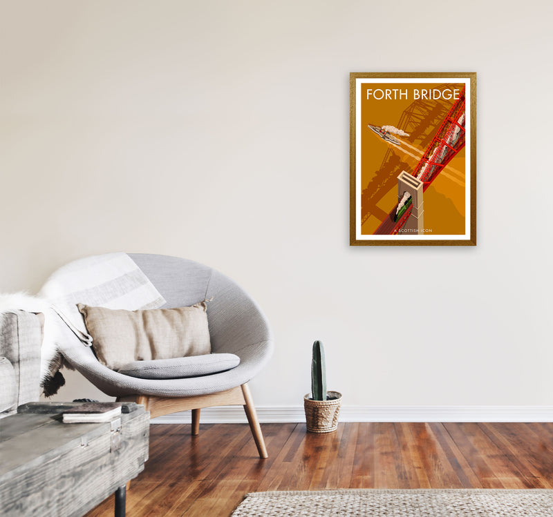 Forth Bridge by Stephen Millership A2 Print Only