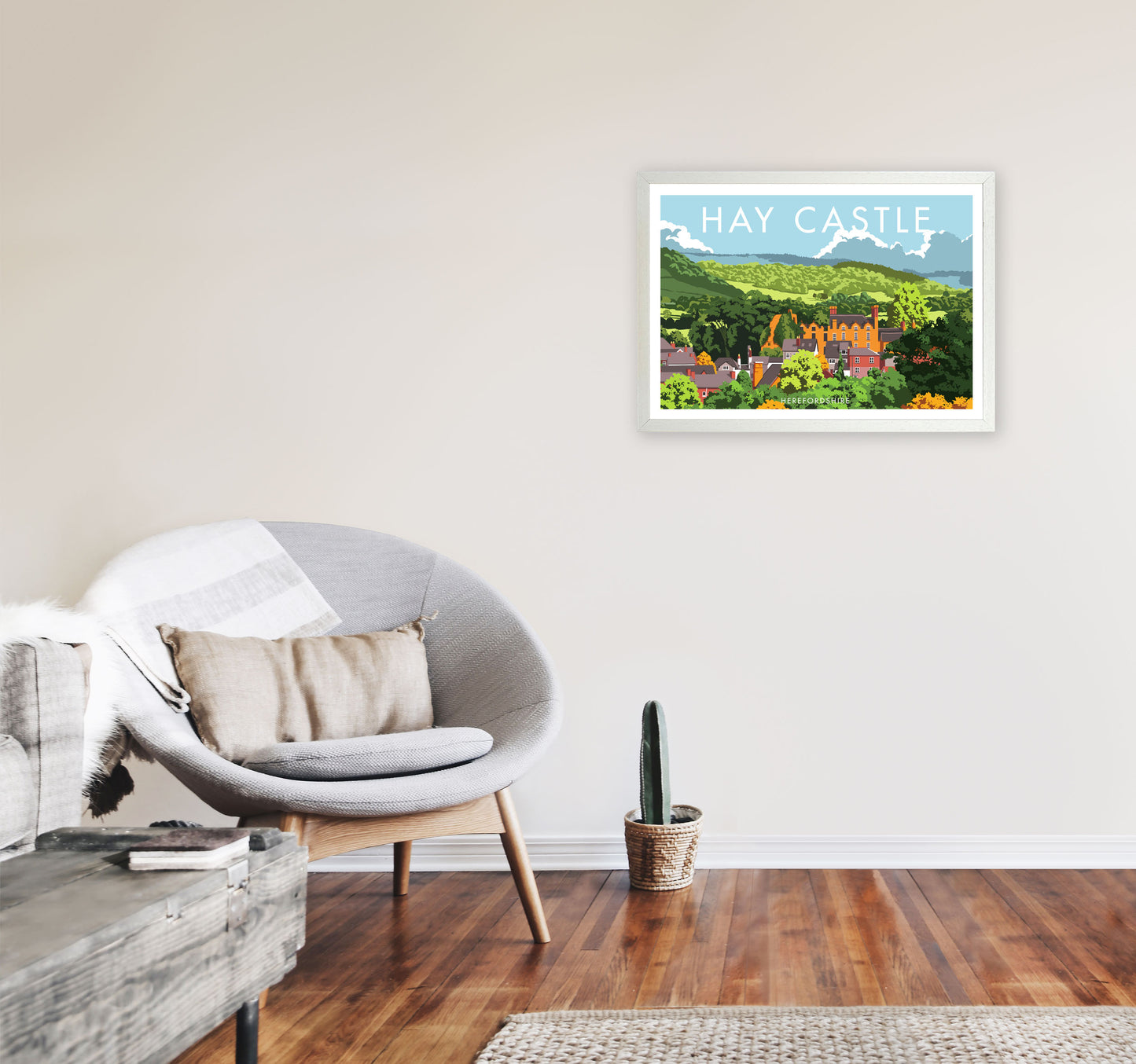 Hay Castle by Stephen Millership A2 Oak Frame