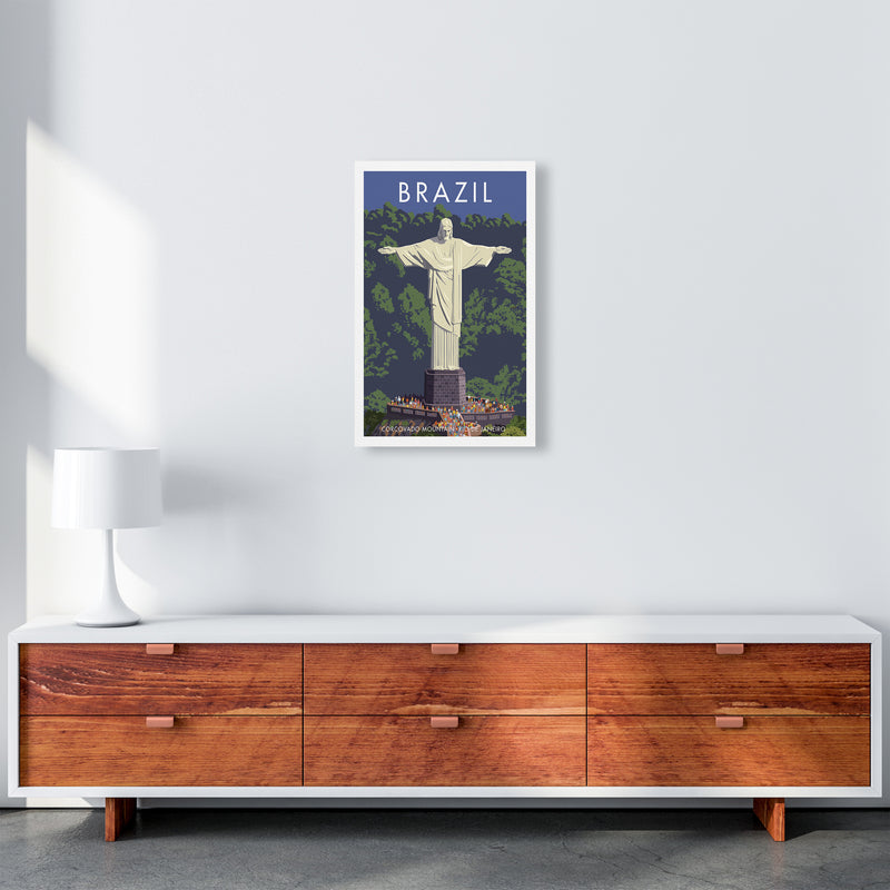 Brazil Travel Art Print By Stephen Millership A3 Canvas