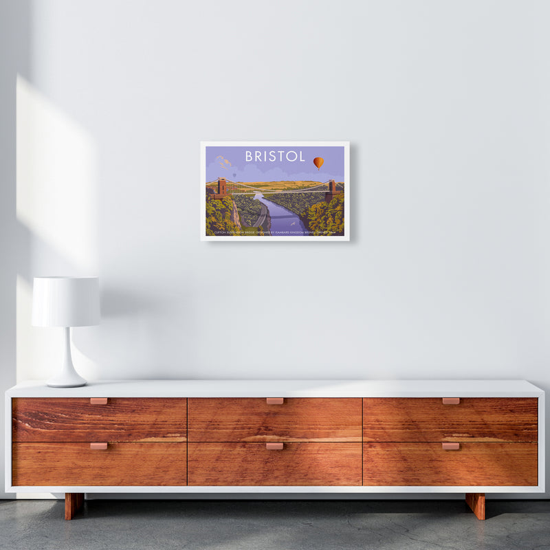 Bristol Clifton Travel Art Print By Stephen Millership A3 Canvas