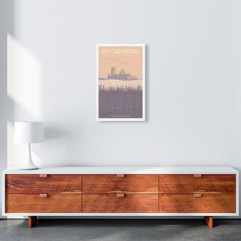 Ely Travel Art Print By Stephen Millership A3 Canvas