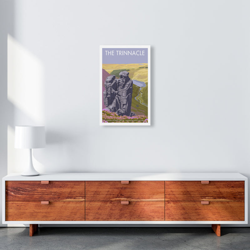 Saddleworth Trinnacle Travel Art Print By Stephen Millership A3 Canvas