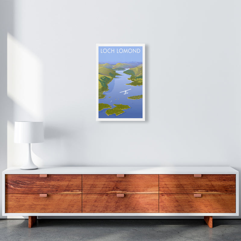 Scotland Loch Lomond Travel Art Print By Stephen Millership A3 Canvas