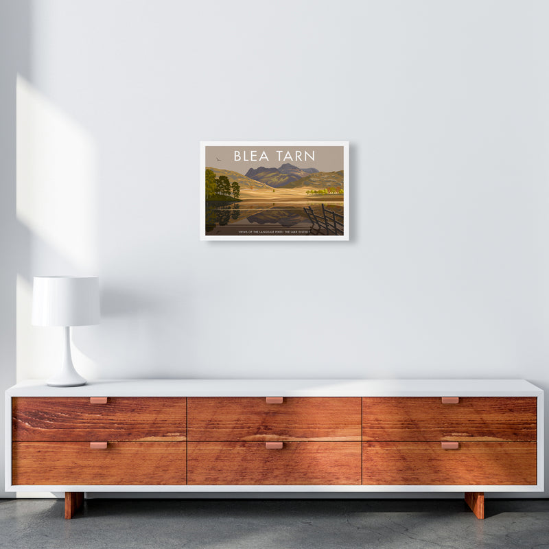 The Lakes Blea Tarn Travel Art Print By Stephen Millership A3 Canvas