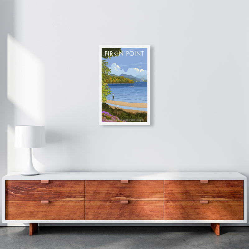 Firkin Point Art Print by Stephen Millership A3 Canvas