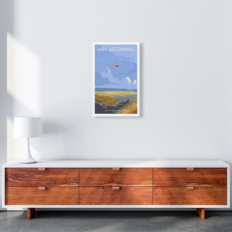 Lark Art Print by Stephen Millership A3 Canvas
