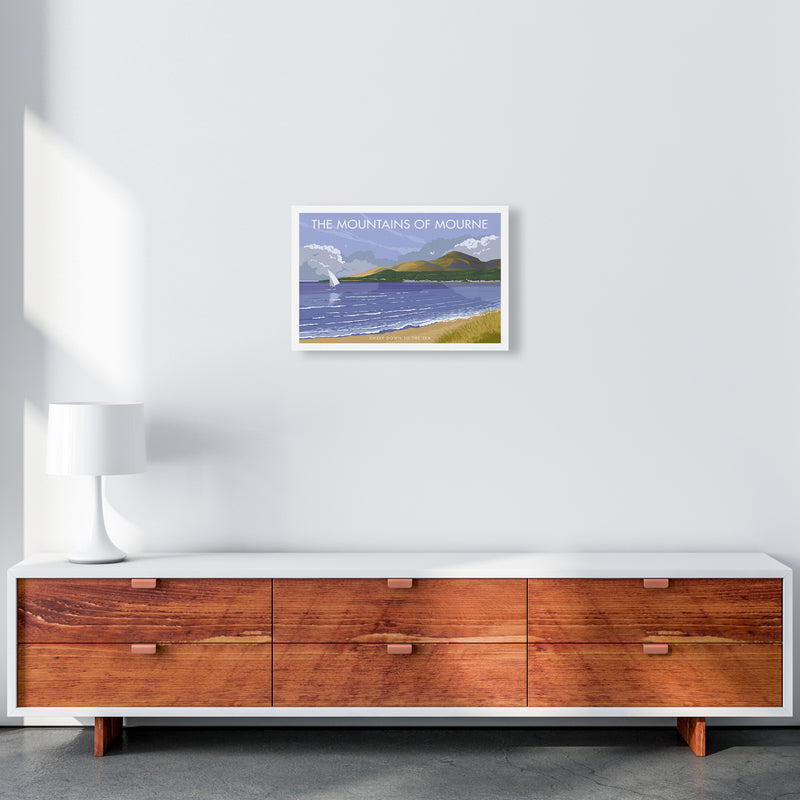 NI The Mountains Of Mourne Art Print by Stephen Millership A3 Canvas
