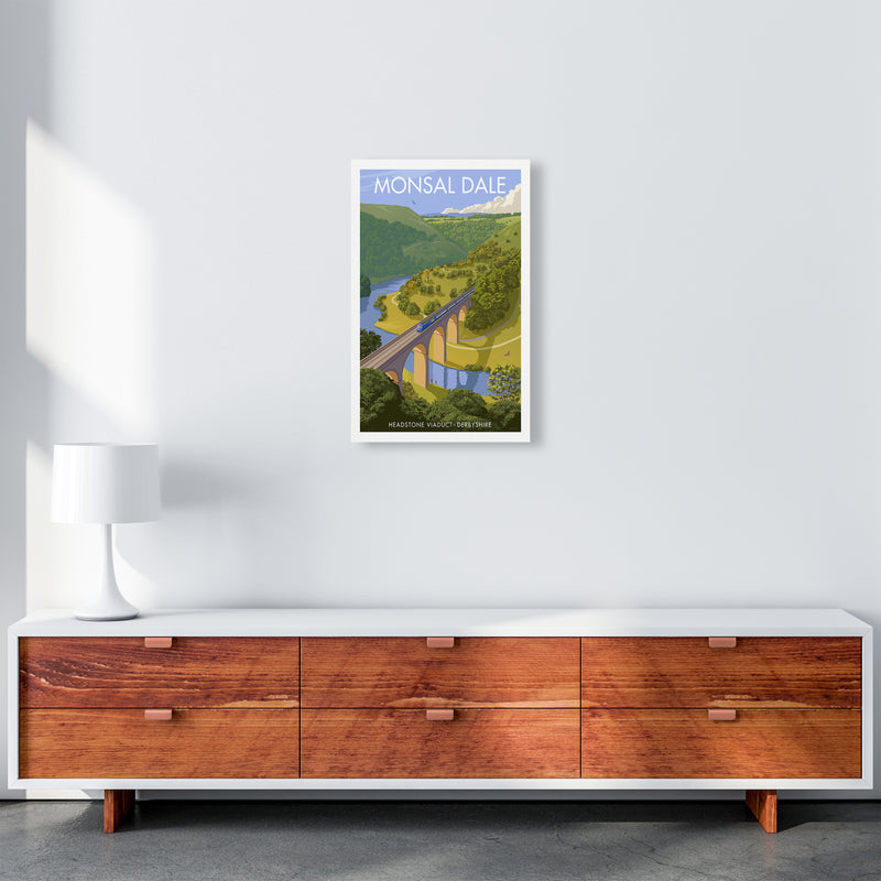 Derbyshire Monsal Dale 2 Art Print by Stephen Millership 30x40 Travel Canvas