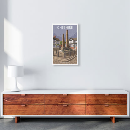 Cheshire Sandbach Travel Art Print by Stephen Millership A3 Canvas