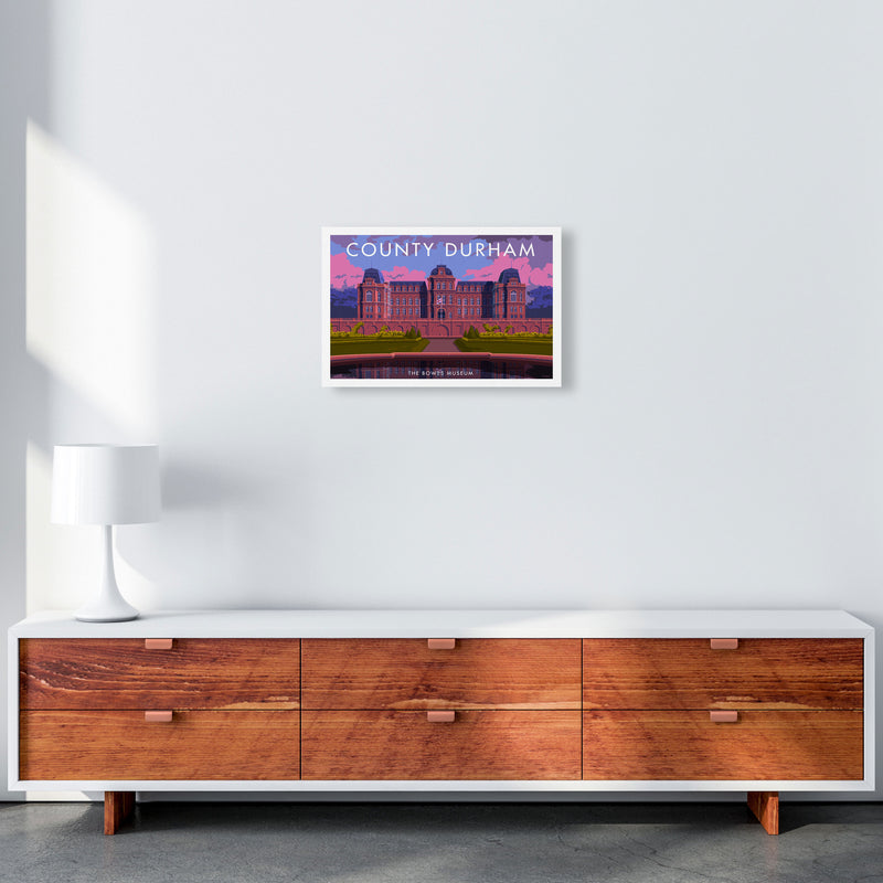 County Durham by Stephen Millership A3 Canvas