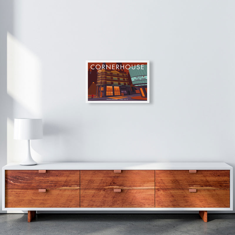 Cornerhouse by Stephen Millership A3 Canvas