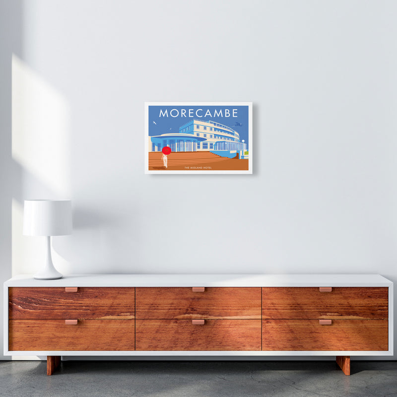 Morecambe by Stephen Millership A3 Canvas