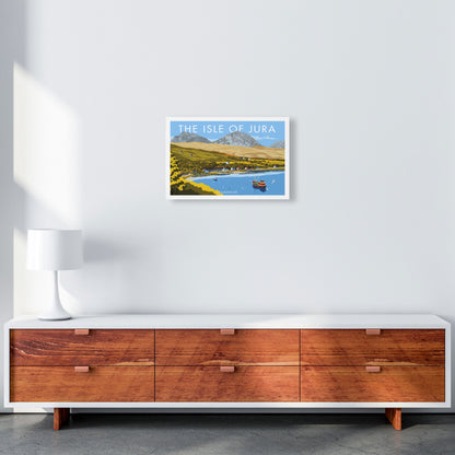 The Isle Of Jura Craighouse Art Print by Stephen Millership A3 Canvas