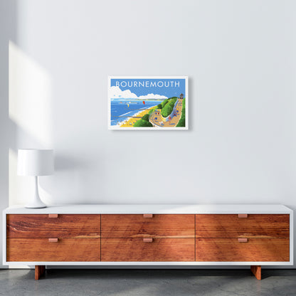 Bournemouth Framed Digital Art Print by Stephen Millership A3 Canvas