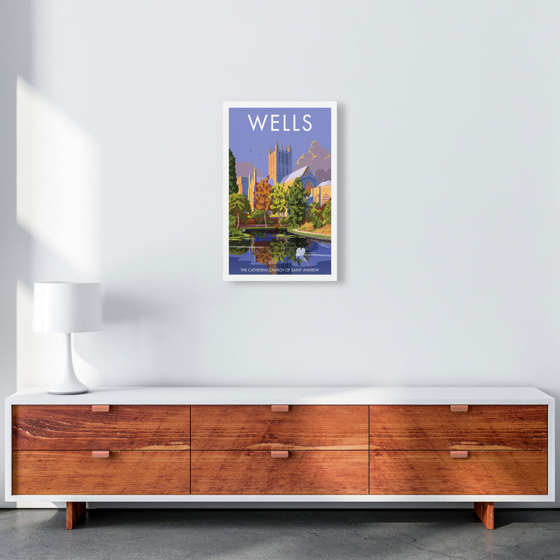 Wells Art Print by Stephen Millership A3 Canvas