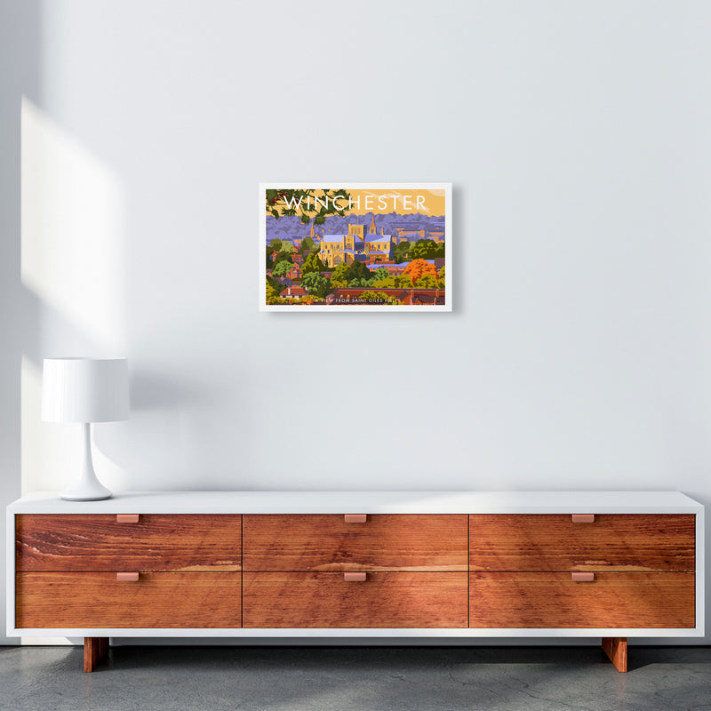 Winchester Art Print by Stephen Millership A3 Canvas