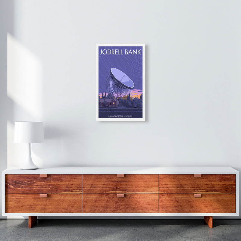 Jodrell Bank Art Print by Stephen Millership A3 Canvas