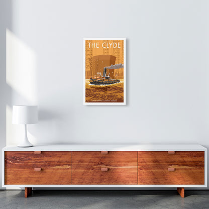 The Clyde Art Print by Stephen Millership A3 Canvas