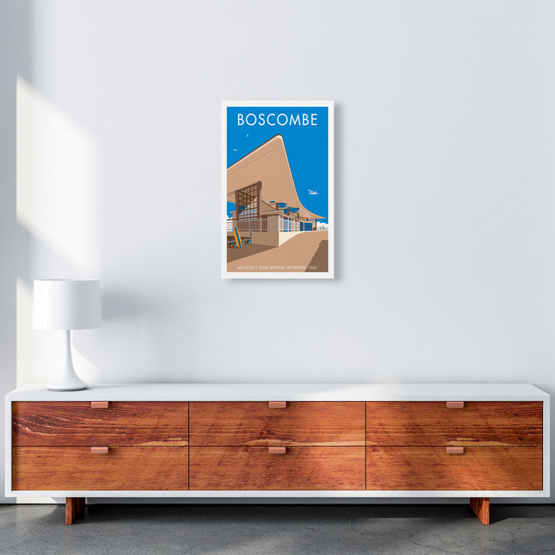 Boscombe Framed Digital Art Print by Stephen Millership A3 Canvas