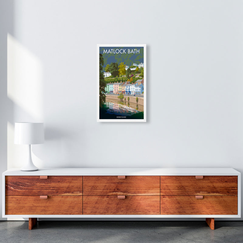Matlock Bath Art Print by Stephen Millership A3 Canvas